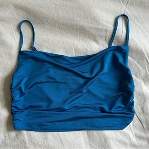 blue slinky going out top